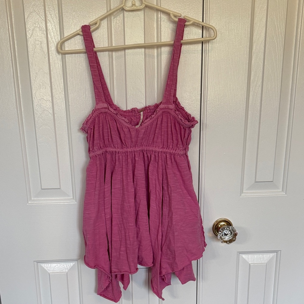 Free People Magenta Camisole Top